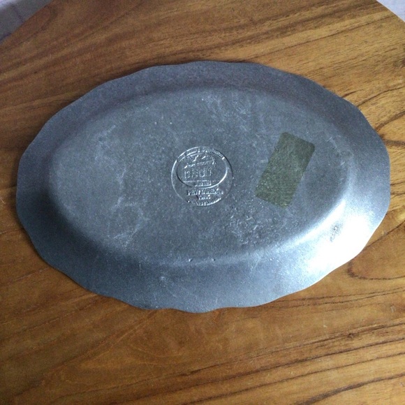 Vintage Pewtarex Pewter Serving Platter Tray - Picture 7 of 8